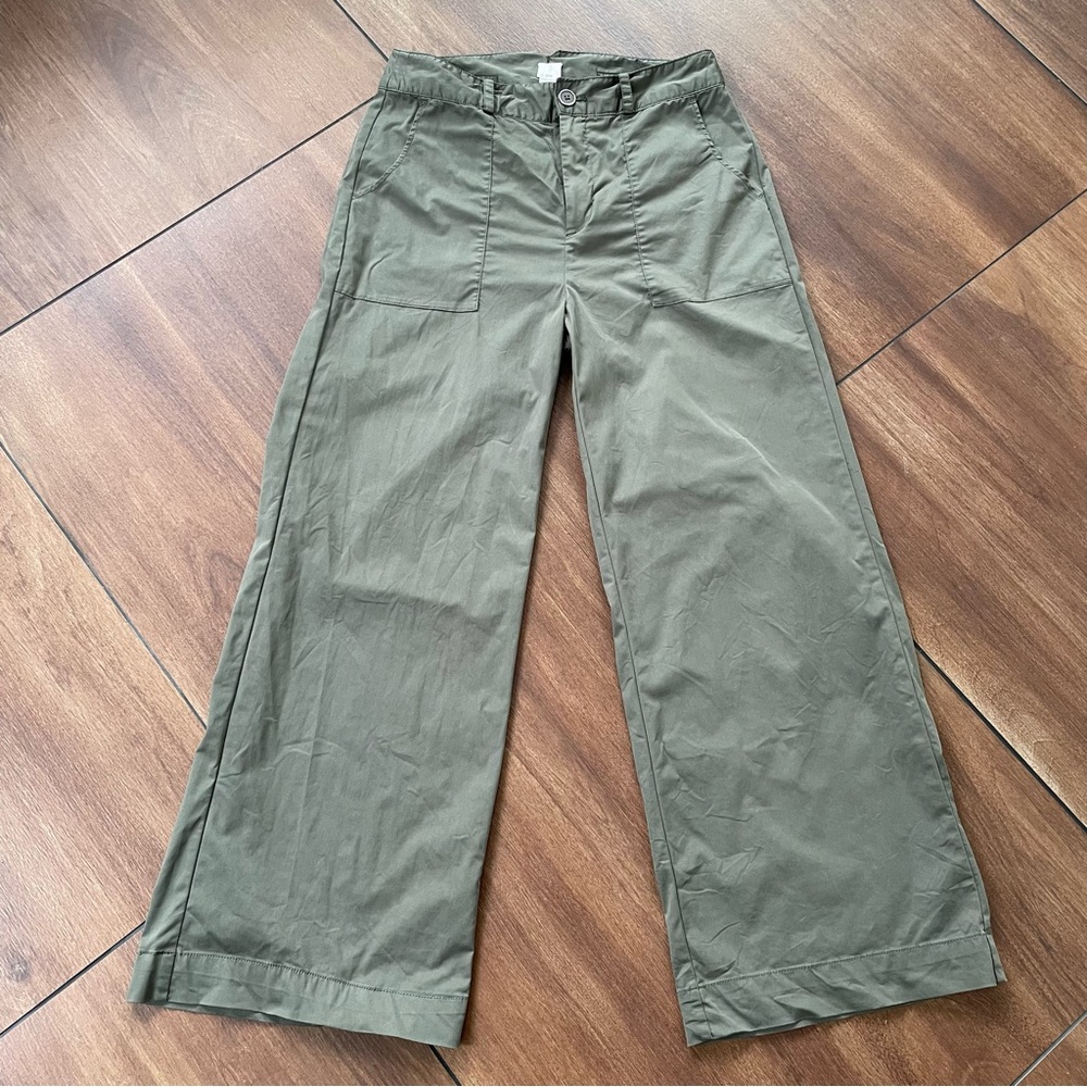 Joie, size 10, Green wide leg women’s Pants